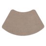 Hug Rug My Soft Curved Rug Beige