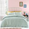 Catherine Lansfield Catherine Lansfield Gingham Check Green Duvet Cover Set