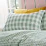 Catherine Lansfield Catherine Lansfield Gingham Check Green Duvet Cover Set