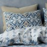 Pineapple Elephant Pineapple Elephant Inara Ikat Indigo Blue Duvet Cover Set