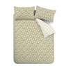 Pineapple Elephant Pineapple Elephant Tangier Floral Olive Duvet Cover Set