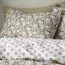 Pineapple Elephant Pineapple Elephant Tangier Floral Olive Duvet Cover Set