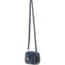 Ashwood Leather Compact Crossbody Cotswold Navy Bag Angled View