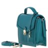 Ashwood Leather Crossbody Handbag Green Angled View