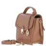 Ashwood Leather Crossbody Handbag Butterscotch Angled View