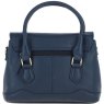 Ashwood Leather Compact Handbag Cotswold Navy Reverse