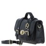 Ashwood Leather Satchel Black Angled View