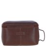 Ashwood Leather Brown Classic Washbag reverse