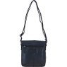 Ashwood Leather Medium Buckle Crossbody Bag Black Reverse