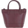 Ashwood Leather Large Grab Bag Wine Macleod Reverse