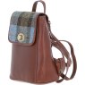 Ashwood Leather Rucksack Tan Macleod Angled