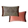 William Morris At Home Blackthorn Midnight Cushions rectangle reverse