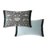 William Morris At Home Lodden Blue Cushions rectangle reverse