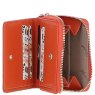 Ashwood Leather Purse Orange Open