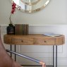 Fluted Ridge Console Table lifestyle image