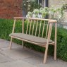 Kingham Bench With Khaki Seat Pad lifestyle image