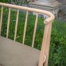 Kingham Bench With Khaki Seat Pad lifestyle image