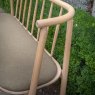 Kingham Bench With Khaki Seat Pad lifestyle image