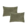 Bianca Bianca Attica Velvet Pillow Sham Pair