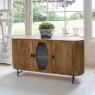 Fluted Ridge 3 Door Sideboard lifestyle