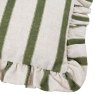 Paoletti Paoletti Connie Moss Striped Ruffle Cushion