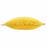 Paoletti Paoletti Solene Yellow Ruffle Matte Velvet Cushion