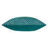 Paoletti Paoletti Evoke Cut Teal Velvet Cushion