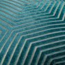 Paoletti Paoletti Evoke Cut Teal Velvet Cushion