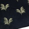 Paoletti Paoletti Guilded Palms Black Embroidered Cushion