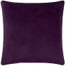 Paoletti Paoletti Guilded Palms Plum Embroidered Cushion