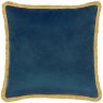 Paoletti Paoletti Marais Cosmos Blue and Yellow Chenille Cushion