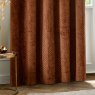 Paoletti Paoletti Neptune Copper Velvet Room Darkening Curtains