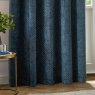 Paoletti Paoletti Neptune Navy Velvet Room Darkening Curtains