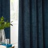 Paoletti Paoletti Neptune Navy Velvet Room Darkening Curtains