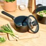 Judge Vista Ceramic Draining Saucepans lifestyle