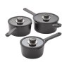 Judge Vista Ceramic 3 Piece Draining Saucepan Set