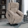 Washington Dual Motor Lift & Tilt Recliner Chair In Biscuit lifestyle