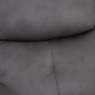Washington 2 Seater Power Recliner Sofa In Steel Fabric close up