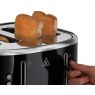 Russell Hobbs Stylevia Russell Hobbs Stylevia Black 4 Slice Toaster