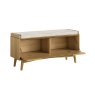 Valencia Storage Bench white background open