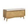 Valencia Storage Bench white background