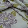 Close up of the rippled Corsica fabric in Mauve
