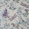 Close up of the Dragonfly fabric in Multi