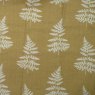 Close up of the Fern fabric in Ochre