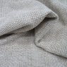 Close up of the rippled Hopsack fabric in Natural
