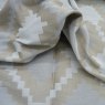 Close up of the rippled Omni fabric in Natural