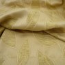 Close up of the rippled Sardinia fabric in Gold