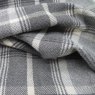 Close up of the rippled Trinity fabric in Dove