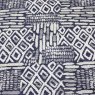 Close up of the Tunisia fabric in Navy