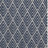 Close up of the Asana fabric in Navy